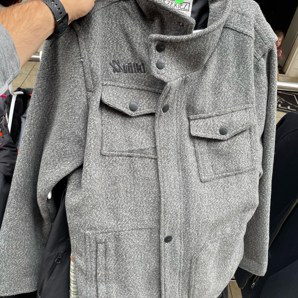 Ezekiel Volkl branded knit jacket